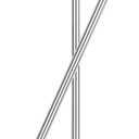 One Pair Upgrade Garage Torsion Spring Winding Rods, Winding Bars with Non-Slip Handle for Adjusting or Replacing Garage Door Tension Springs - Size 17.3"