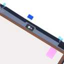 White Digitizer Repair Kit for iPad 9.7" 2018 iPad 6 6th Gen A1893 A1954 Touch Screen Digitizer Replacement with Home Button + Tools