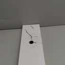 Acrylic Tilted Computer Keyboard Stand for Ergonomic Typing, Keyboard Tray Holder with Silicone Non-Slip Case, Black (17"x5.5"x1.5"H Full Size-BLACK)