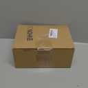 Enhon 12 Pcs Battery Operated Window Candles, Ivory LED Christmas Window Candles with Sensor Dusk to Dawn, Cordless Flameless Taper Candlestick with Battery & Suction Cup for Xmas Wedding Decorations