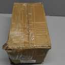 Kendane Halloween Decorations Indoor, Set of 3 Witches Cauldron Candy Serving Bowls on Rack, Halloween Party Decorations, Black Plastic Candy Cauldron for Table Decor