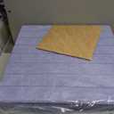 Bumusty Large Cork Board Alternative-47 x35 Felt Bulletin Board Tiles, with 30 Pushpins, 70 Adhesive Tabs, 12-Pack Slat Wall Paneling, Cork Boards for Office Push Pin Board Felt Board-Soft Periwinkle