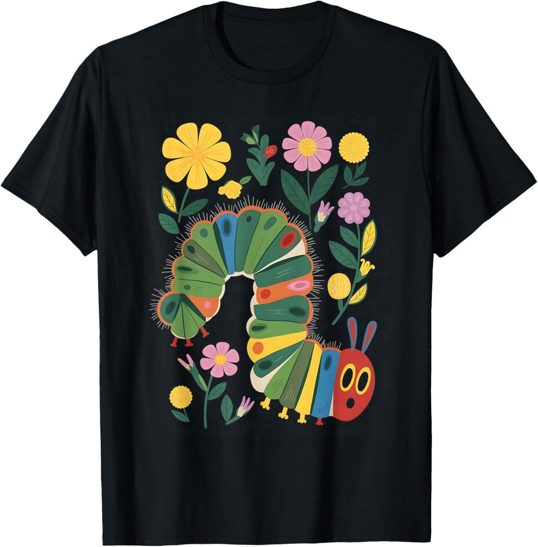 Caterpillar Animal T-Shirt, Black, Small