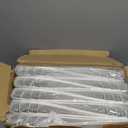 Henoyso 36 Pack 0.5 Inch 3 Ring Binder Round Ring, Bulk 1/2 Inch Binders Hold 140 Sheets with Pocket, Fits Letter Size 8.5" x 11" Paper, Document Organizer for Back to School Classroom Office (White)