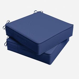 Outdoor Chair Cushions 24x24x5 Inch with Handles and Ties Cushion Set of 2
Patio Furniture Outdoor Waterproof Seat Cushion, Patio Chair Cushion with Handles and Ties, Square Dining Chair Cushion Set