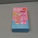 Orbit Innovations Fruit Shape Ice Straw, Pink, Pack Of 3