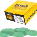 Dura-Gold Premium 5" Green Film PSA Sanding Discs - 1200 Grit (Box of 50) - Film Back Self Adhesive Stickyback Sandpaper Discs for DA Sander, Finishing Abrasive, Sand Automotive Paint Woodworking Wood
