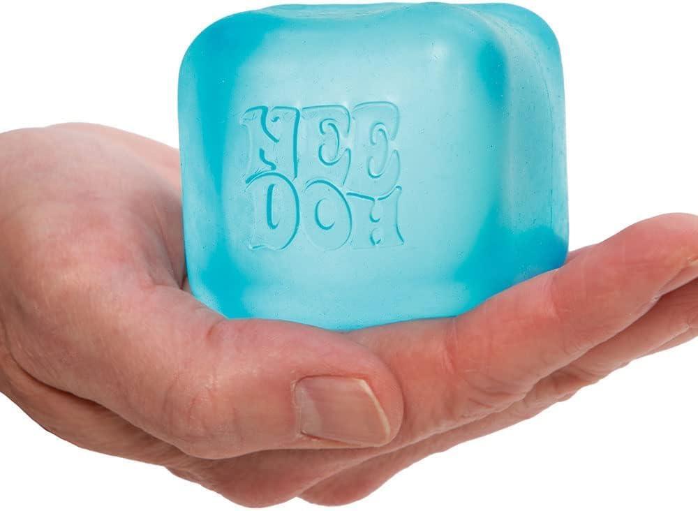 Schylling NeeDoh Nice Cube - Sensory Squeeze Toy with Super Solid Squish - 2.25" Cube - (Pack of 1)