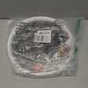 Copco Basics Non-Skid Pantry Cabinet Lazy Susan Turntable, 12-Inch, White/Gray, 1 Count (Pack of 1)