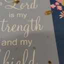 Faithful Hers Bible Cover Case for Women 3pcs Bible Bag Set with Notebook and Bookmark Woman PU Leather Book Carrying Case for Lady Bible Case Christian Gifts for Christmas Thanksgiving Day