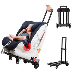 Car Seat Trolly, Go Carts for Kids,Car Seat Carrier for Airport with Wheels and Compact Fold Travel