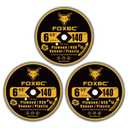 FOXBC 6-1/2 Inch 140 Tooth Circular Saw Blade for Plywood, OSB, Plastic, Veneer Wood Cutting with 5/8-Inch Diamond Arbor