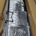 2 Baskets Over The Sink Dish Drying Rack - Large Kitchen Dish Rack with Knife Holder, Space Saving Drying Rack (25.5''S)