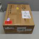 Furologee Kitchen Bakers Rack with Power Outlet, Microwave Oven Stand with Storage 4 Tiers, Coffee Bar Table with 6 S Hooks, Kitchen Storage Shelf Rack for Spices, Pots, Rustic Brown (22inch)