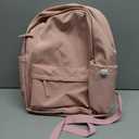 School Backpack for Teen Girls Women Laptop Backpack College Bookbags Middle School Travel Work Commuter Back Pack(Pink)