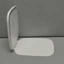 Rechargeable Travel Makeup Mirror with LED Light, Portable Light up Mirror, 3 Lighting Modes, 7x5 Inch Foldable Vanity Mirror for Desk or On The Go (White)