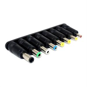 8in1 Universal DC Power Supply Plugs Converter 5.5X2.1 Adapter 8 Suit Laptop Adapter Repair Power Supply Converter