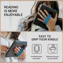 CoBak Premium Case for Kindle Paperwhite & Kindle Colorsoft 7" & Hanvon with Hand Strap  Automatic Wake/Sleep, Stylish & Durable, Comfortable Reading & Protection, Compatible with iPhone Stand (Vintage Blue)