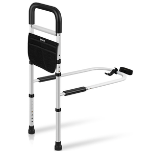 Panta Bed Rails for Elderly Adults Safety, Adjustable Bed Assist Rails for Seniors,Black