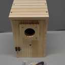 Bird Houses for Outside Clearance with Copper Guard, Cedar Bird House Outdoor, Bluebird Finch Swallow Wren Chickadee No Assembly Required, 1 Pack