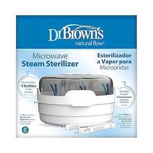 Dr. Brown's Microwave Steam  for Baby Bottles, Nipples, Bottle Parts, Pacifiers, Teethers and Breast Pump Parts