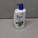 Head & Shoulders Anti-Dandruff Shampoo and Conditioner with 1% Pyrithione Zinc, Tea Tree Oil 2-in-1, Tea Tree Shampoo with Cooling, Refreshed Scalp, 32.1 fl oz 