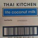 Thai Kitchen Unsweetened Lite Coconut Milk, 25.36 fl oz (Pack of 6) BBD 04/08/2026