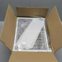 2 Pack Under Sink Organizer, Pull Out Cabinet Organizer 2 Tier Slide Out Sink Basket Drawer Sink Shelf Cabinet Storage Shelves ,Adjustable L Shape Counter Organization for Kitchen Bathroom , White