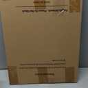 EcoHest Christian Bible Verse Framed Wall Art, 12x16 in Walnut Color OAK Wood A Psalm of David Canvas Wall Art, Psalm 23 Orange Faith Home Decor, Thanksgiving Scripture 1Pack for Bedroom Living Room