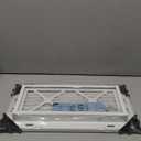 Fits 14x6 Duct Opening | Steel Return Air Filter Grille by Handua [Removable Door] for 1-inch Filters | Vent Cover Grill | White | HVAC Cold Air Intake Grille | Out Dim: 16 5/8"W X 8 5/8"H