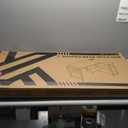 ODK 55 Inch Small L Shaped Computer Desk with Power Outlets, Corner Desk with PC Stand & Reversible Storage Shelves for Small Space Home Office Workstation, Modern Simple Writing Study Table, Black