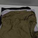 3 Pack Women's Oversize Nursing Breastfeeding Shirts Hidden Zipper Short Sleeve Loose Fit Maternity Tops (Medium, Army Green, Gray, Black)