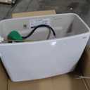 TOTO Drake 1.28 GPF Toilet Tank with WASHLET+ Auto Flush Compatibility, Cotton White - ST776EA#01