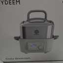 BUYDEEM G553 5.3Qt Electric Food Steamer, 18H Delay Timer, Dual Protection
One Touch, Quick Steam in 60s, Stainless Steel Steamer Tray & Glass Lid, Cozy Greenish, 1500W, Stew Pots Not Included