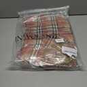 IN'VOLAND Plus Size Women Flannel Plaid Shacket Jacket Long Sleeve Button Down Fleece Hooded Jackets Fall Winter Coat (Gz688)