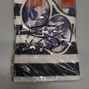 5 x CROWNED BEAUTY 4th of July Patriotic Garden Flag Paw Print 12x18 Inch Double Sided Independence Day Outside Welcome Small Yard Decoration (Multi)