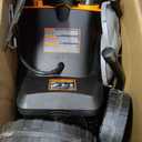 LawnMaster FD1501 Electric Wood Chipper Shredder 15-Amp 1.5-Inch Cutting Diameter Max 10:1 Reduction