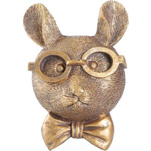 OrnaZest Animal Heads Wall Decor, Sculptures Wall Decor, Resin Animal Head Wall Hanging Decoration for Living Room Bedroom Kitchen Gift, RAT