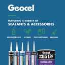 GEOCEL GC55103 4500 Roof Bonding Sealant, 10 Ounce Cartridge, Black
