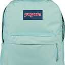 JanSport SuperBreak One Backpack - Durable, Lightweight Bag with 1 Main Compartment, Front Utility Pocket with Built-in Organizer, Premium Backpack, Faded Sage, One Size