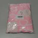 Halloween Spooky Pink Bows Baby Crib Sheets Cute Pastel Bows Soft Crib Sheet Spooky Season Fitted Crib Mattress Cover for Standard Crib and Toddler Mattresses 52"x28" (One size)