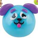 Smushers Squishy - Curiosities Smushers Dog Face Swap Squishy Soft Moldable Cute Slow Rise Relaxing Sensory Fidget Fun Desk Accessory for Adults