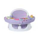 Infantino Music & Lights 3-in-1 Discovery Seat & Booster, Toddler Booster Seat for Dining Table or Kitchen Chair, Baby Activity Center & Snack Tray, Lavender