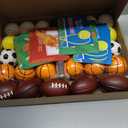 Valentines Day Gifts for Kids 30Pack Valentines Cards With Sports Squeeze Balls Valentines Exchange Cards for Boys Girls School Classroom Prizes Party Favors