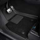 HALOBLK Floor Mats with Nylon Carpet Compatible with Tesla Model Y 2025-2026 (Juniper), All-Weather Protection - Full Set