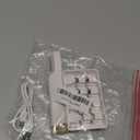 Sonic Dermaplaning Tool for Women, Electric Facial Hair Remover with LED Light, 3 Speeds Peach Fuzz Shaver Face Razor, Includes 5 Replacement Blades, Type-C Rechargeable, White