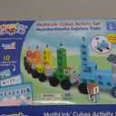 hand2mind Numberblocks Express Train MathLink Cubes Activity Set, Preschool Learning Activities, Train Toy, Counting Blocks, Number Toys, Kids Educational Toys, Math Manipulatives for Preschoolers