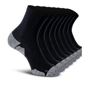 CWVLC Compression Athletic Quarter Socks Cushioned for Men Women
Size S