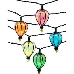 11FT Multicolor String Lights with 10 Bulbs, Colored Backyard Patio Indoor/Outdoor UL Listed String Lights, Hanging for Bistro Tents Market Cafe Gazebo Porch Party Wedding