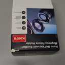 Upgraded 360 Nano Gel Vacuum Magnetic Phone Holder, Car Phone Holder for Magsafe[108+LBS Strongest Suction & 3000gf Strongest Magnetic], Suction Cup Phone Mount for Car/for iPhone 17 Pro Max (Black)